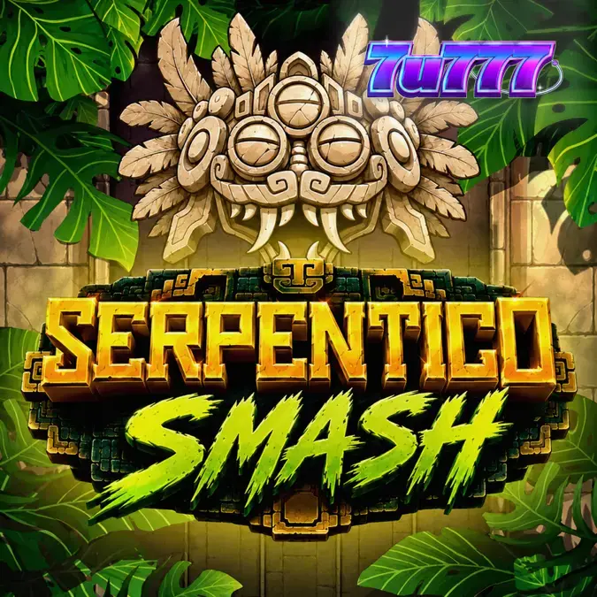 Serpentico Smash স্লট গেমের একটি দৃশ্য যেখানে জঙ্গল থিম এবং স্ম্যাশ মেকানিক প্রদর্শিত হচ্ছে
